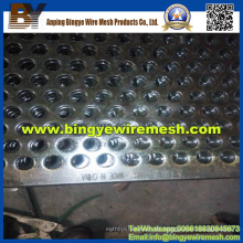 Metal perforado de acero inoxidable utilizado en equipos de calefacción